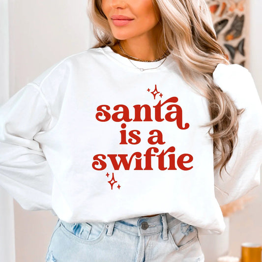 Santa is a Swiftie - Christmas Shirt - Taylor Swift
